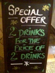 drinks special offer